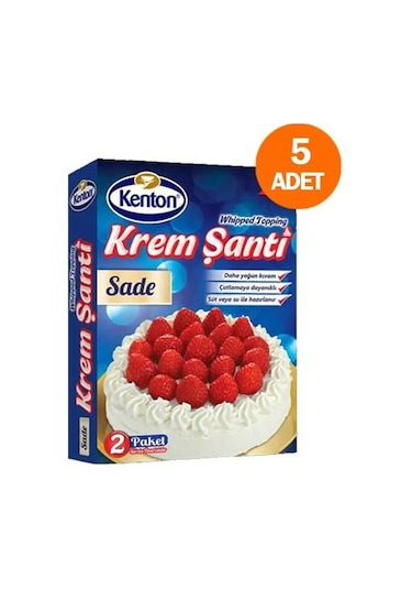 Kenton Krem Şanti Sade 5 x 150 G