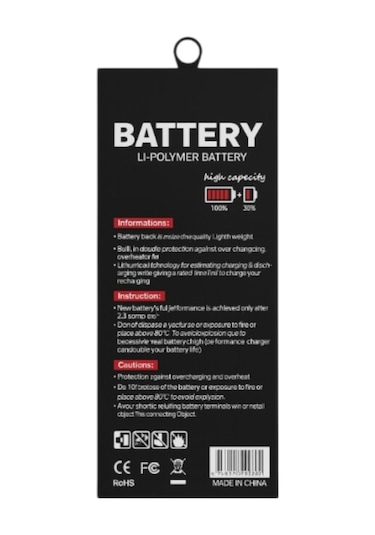 Apple Uyumlu iPhone 11 Li-polymer Battery Yüksek Kapasite