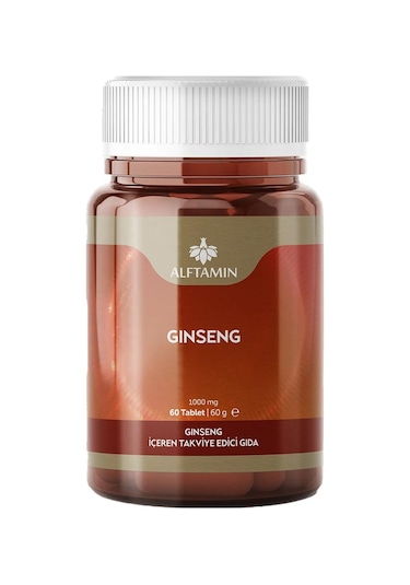 Alftamin Ginseng İçeren Takviye Edici Gıda 1000 Mg 60 Tablet