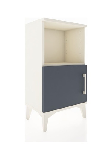 Arges Komodin 2 Raflı 44x30x80 Aytaşı-antrasit Aytaşı