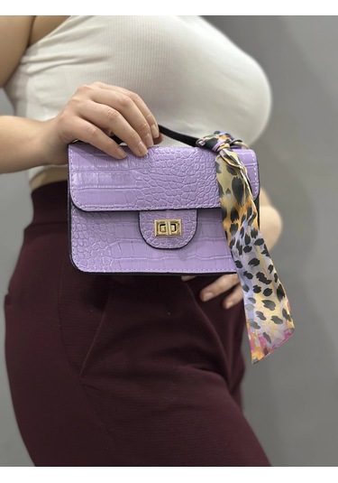 Biçomi Jisse Lila Cilt Çanta Lila