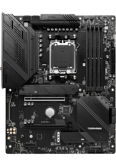 MSI MAG B650 Tomahawk WIFI AMD B650 6600 MHz (OC) DDR5 Soket AM5 ATX Anakart