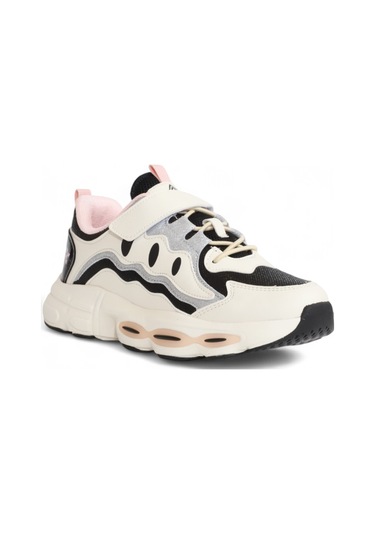 Kidessa 2082 Anatomik Tabanlı Ultra Hafif Kız Çocuk Sneakers Ay Bej Çok Renkli