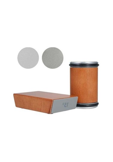 Novahub Ahşap Metal Bileme Aleti, 2 Adet Zımpara Taşı, 15 Ve 20 Açı, 400 Ve 1000 Kum, Taşınabilir Tasarım