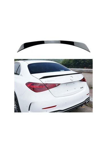 Mercedes C Serisi W206 C63 Bagaj Üstü Piano Black Spoiler