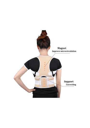Suntek Manyetik Duruş Düzeltici Sırt Omuz Desteği Kemer