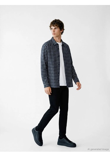 Lc Waikiki Siyah 760 Slim Fit Erkek Jean Pantolon