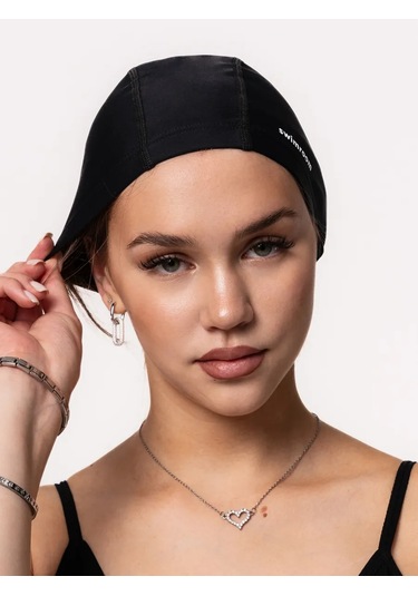 Swimroom Yüzme İçin Kumaş Bone "lycra 56-60" 241817394 Siyah