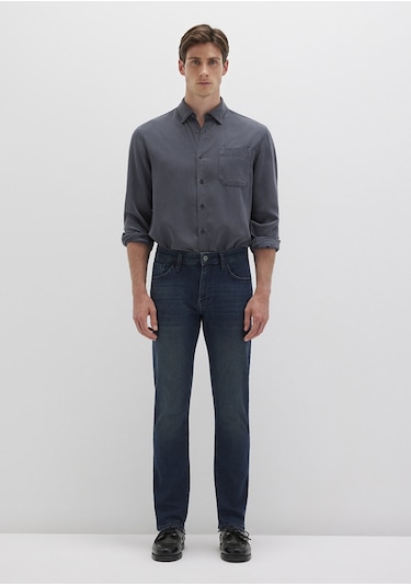 Mavi - Jake Koyu Mavi Comfort Jean Pantolon 8842229786 Koyu Mavi