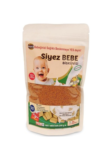 Siyez Unlu Bebe Bisküvisi Toz 250 G
