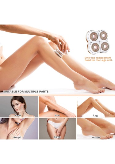 Kusursuz Dokunuş Bacakları, Elektrikli Tıraş Makinesi İçin Yedek Başlıklar