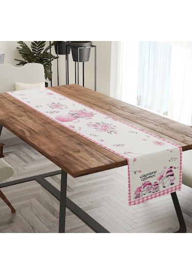 Suntek Noel Masa Örtüsü Cafe Dekoratif Ev Dekor Sevgililer