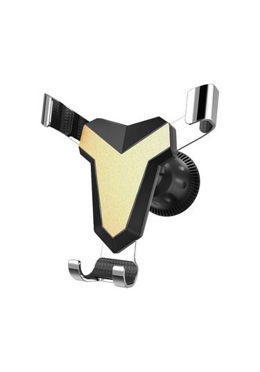 Joyhub Kancalı Araba Cep Telefonu Braketi, Araba Hava Çıkışı Sabit Araba Çok Fonksiyonlu Braket Altın Havalandırma Rhzkkh