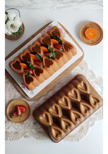 Amboss Ametist Baton Kek Kalıbı Sarı