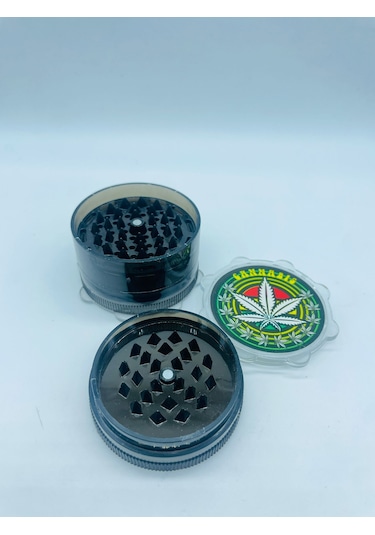 Tobaccoturk724 5 Parça Plastik Grinder Tutun Öğütücü 65 MM