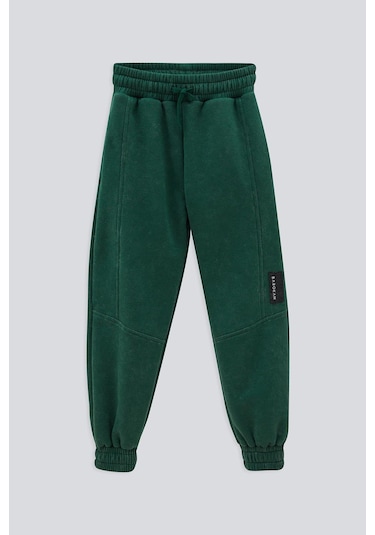(KIDS BOY) STRIKE WASH JOGGER KOYU YEŞİL Yeşil