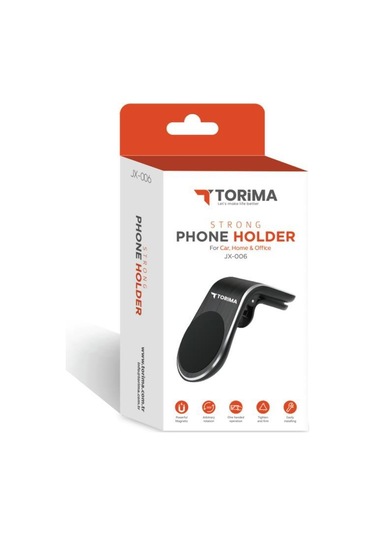 Torima Jx-006 Siyah Çok Amaçlı Magnetic Car Holder Araç İçi Telefon Tutucu Siyah