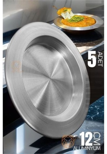 Modacar Künefe Tabağı 5 Adet 12 Cm Renkli