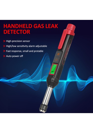 Springsun Habotest Ht56 Pro Kalem Tipi Esnek Gaz Kaçak Dedektörü Sesli Ve Görsel Alarmlar Son Derece Hassas Koklayıcı Doğal Gaz