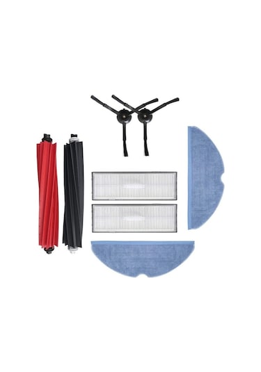 Flybuy Roborock S8 Uyumlu Ana Fırça, Yan Fırça Ve Mop Filtre Seti