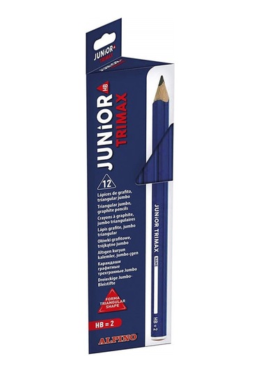 Alpino Trimax Kurşun Kalem Jumbo Alıştırma Kalemi 12 Adet