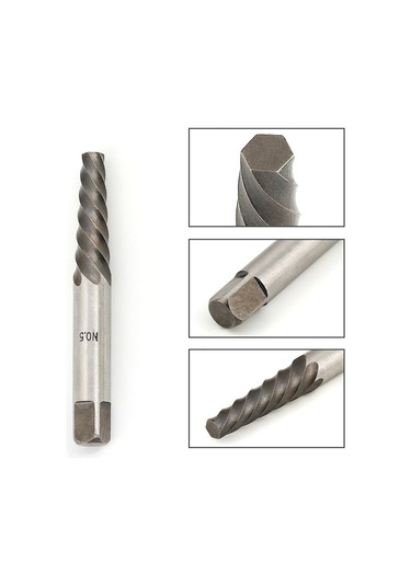 Singree 10 Adet Vidalı Çıkarma Ve Matkap Ucu Seti - Taşınabilir Hasarlı Vida Sökme Aleti 112 Karakter