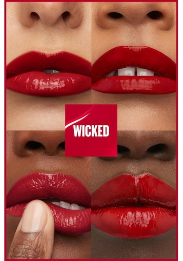 Maybelline New York Super Stay Vinyl Kalıcı Likit Parlak Ruj 50 Wicked