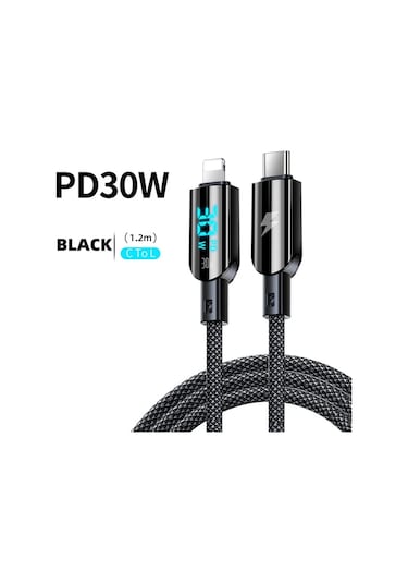Maerknon 100w 6a Usb C Pd Hızlı Şarj Kablosu Samsung Uyumlu Xiaomi Huawei İçingökyüzü Mavi1.2m