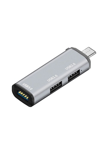 Type-c To Usb 3.0 Çoklayıcı / 3in1 Usb Çoğaltıcı Hub / 1xusb 3.0