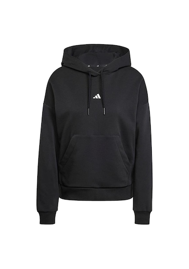 Adidas W Sl FC HD JN1861 Kadın Sweatshirt - Siyah