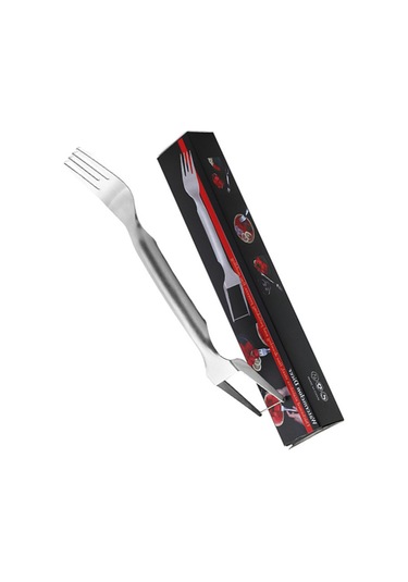 Hombey Stoksel Çelik Karpuz Dilimleyici - Multifonksiyonel Meyve Kesici Ve Çatal Seti, Kaliteli Kutulu Mutfak Aleti Diğer