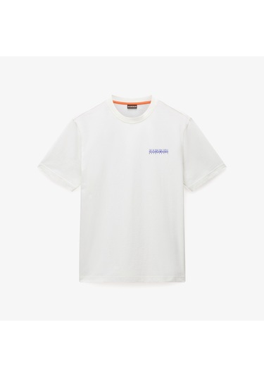 Napapijri S-guide Erkek Beyaz T-shirt Np0a88v62061 Beyaz
