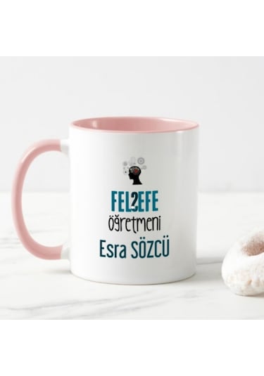 Kişiye Özel Felsefe Öğretmeni Kupa Bardak Ha11