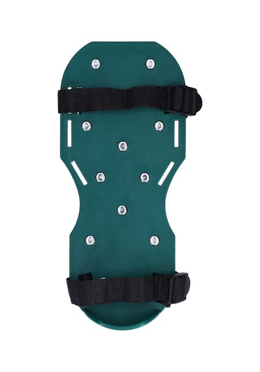 Suofeng Yeşil Polipropilen Çim Aerator Ayakkabıları - Bahçe Çimini Gevşetmek İçin Tırnaklı Spor Ayakkabı