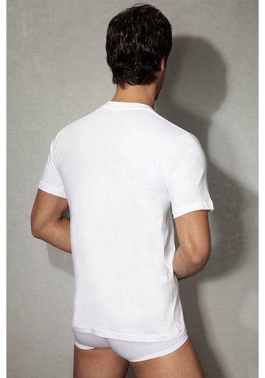 Doreanse Erkek Pamuklu Yuvarlak Yaka Kısa Kol T Shirt 2505