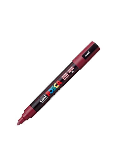 Uni Posca Pc-5M Boyama Markörü 1.8-2.5Mm Wine Red