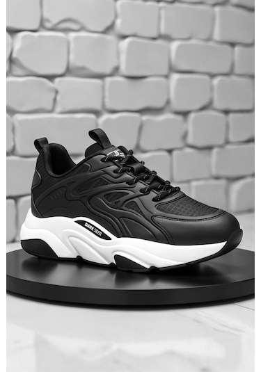 Dark Seer Ds E Storm Sneaker 2025 Erkek SİYAH-BEYAZ