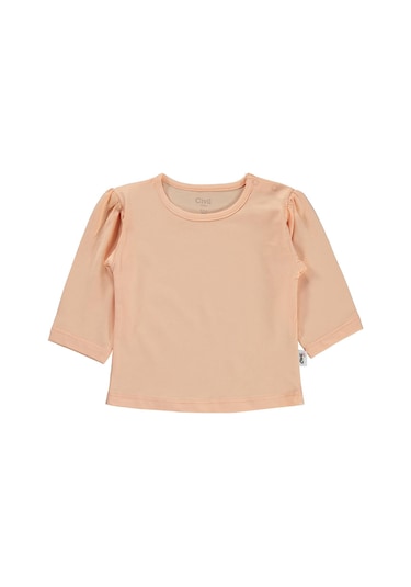 Civil Baby Düz Basic 6-18 Ay Sweatshirt - Pudra Somon