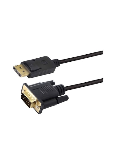 Displayport Vga Kablo 1.8 Metre Dp Vga Kablo