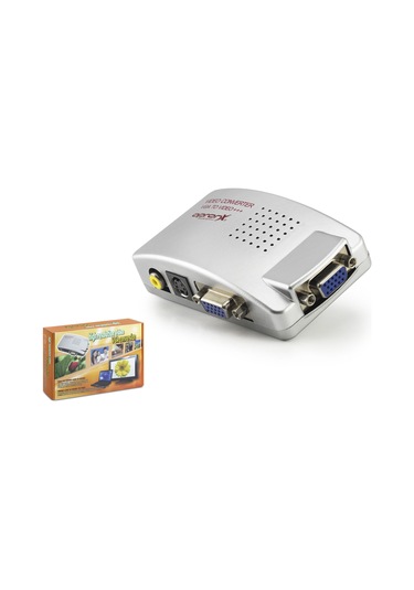 Apronx Apx895 Vga To Av Görüntü Dönüştürücü Gri