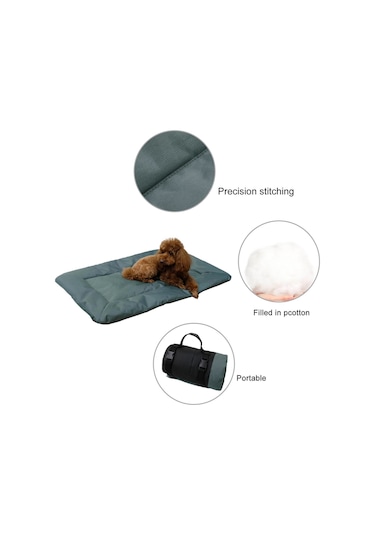 Köpek Kafesi Yatağı Taşınabilir Katlanabilir Evcil Hayvan Matı Yıkanabilir Kafes Pedi Köpek