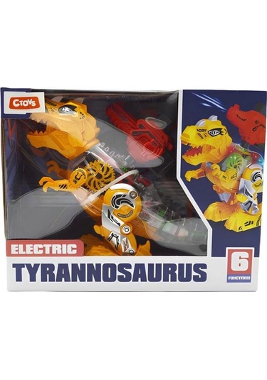 Toysan Projeksiyonlu Su Püskürten Sesli Işıklı Yürüyen Dinazor 927