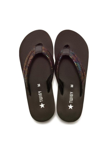 Twigy Gloria Kadın Terlik Siyah 35/40 BB0408 Siyah