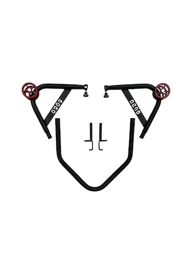 Universal Motosiklet Arka Maşadan Kaldırma Sehpası Paddock - Sökülebilir Tip Siyah