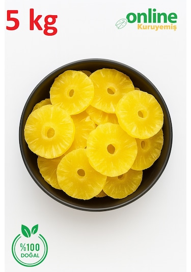 Online Kuruyemiş Ananas Kurusu 5 KG