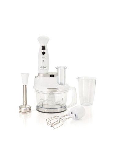 Arzum AR1004 Soprano Max Multi 1000 W Mikser & Blender Seti Beyaz