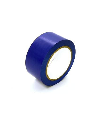 Pvc Yer İşaretleme Bandı 50 MM x 30 M Mavi