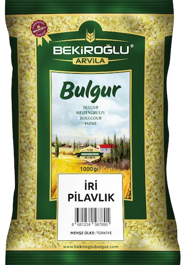 Bekiroğlu Arvila İri Pilavlık Bulgur 1 KG