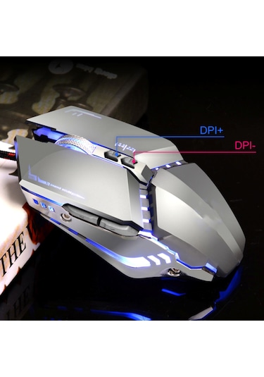 Soopii G20 Kablolu Mekhanik Oyuncu Lazer Mouse