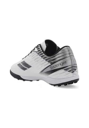 Slazenger CAMBLY HS Erkek Çocuk Halı Saha Beyaz / Siyah Futbol Ayakkabısı